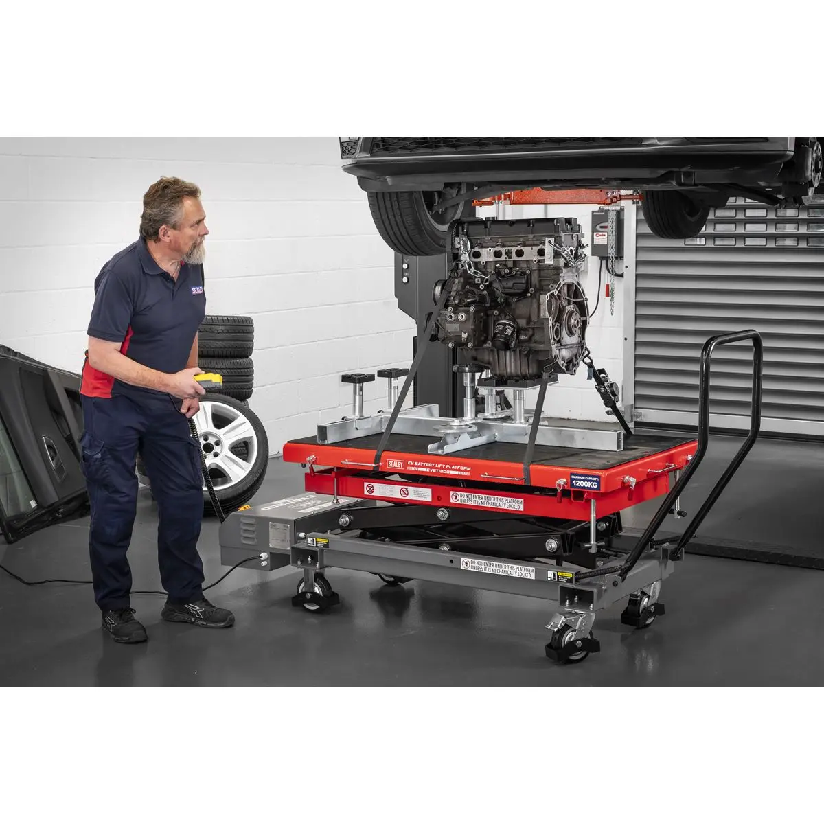 Sealey Lifting Platform Engines Transmissions Adaptor - Image 7