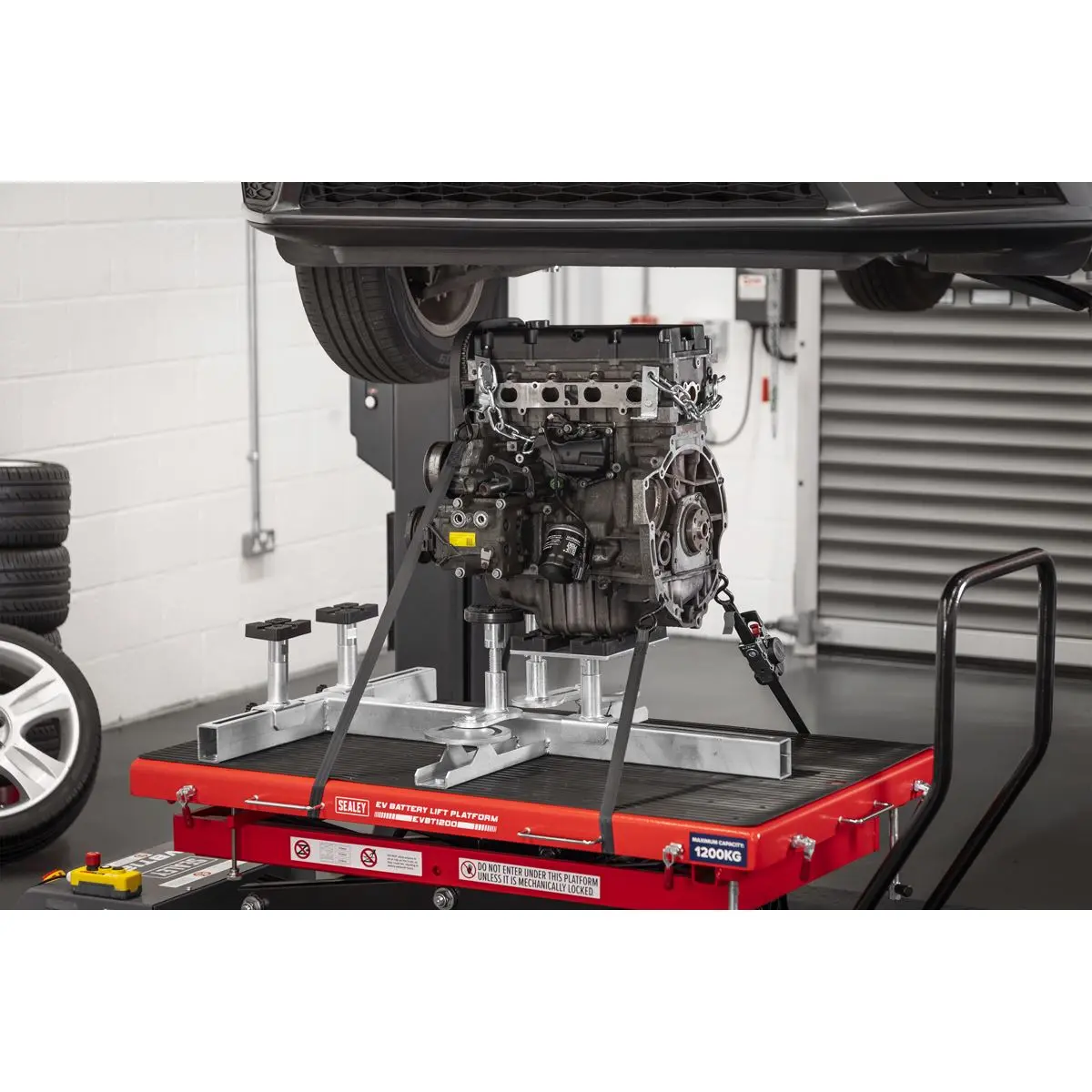 Sealey Lifting Platform Engines Transmissions Adaptor - Image 9