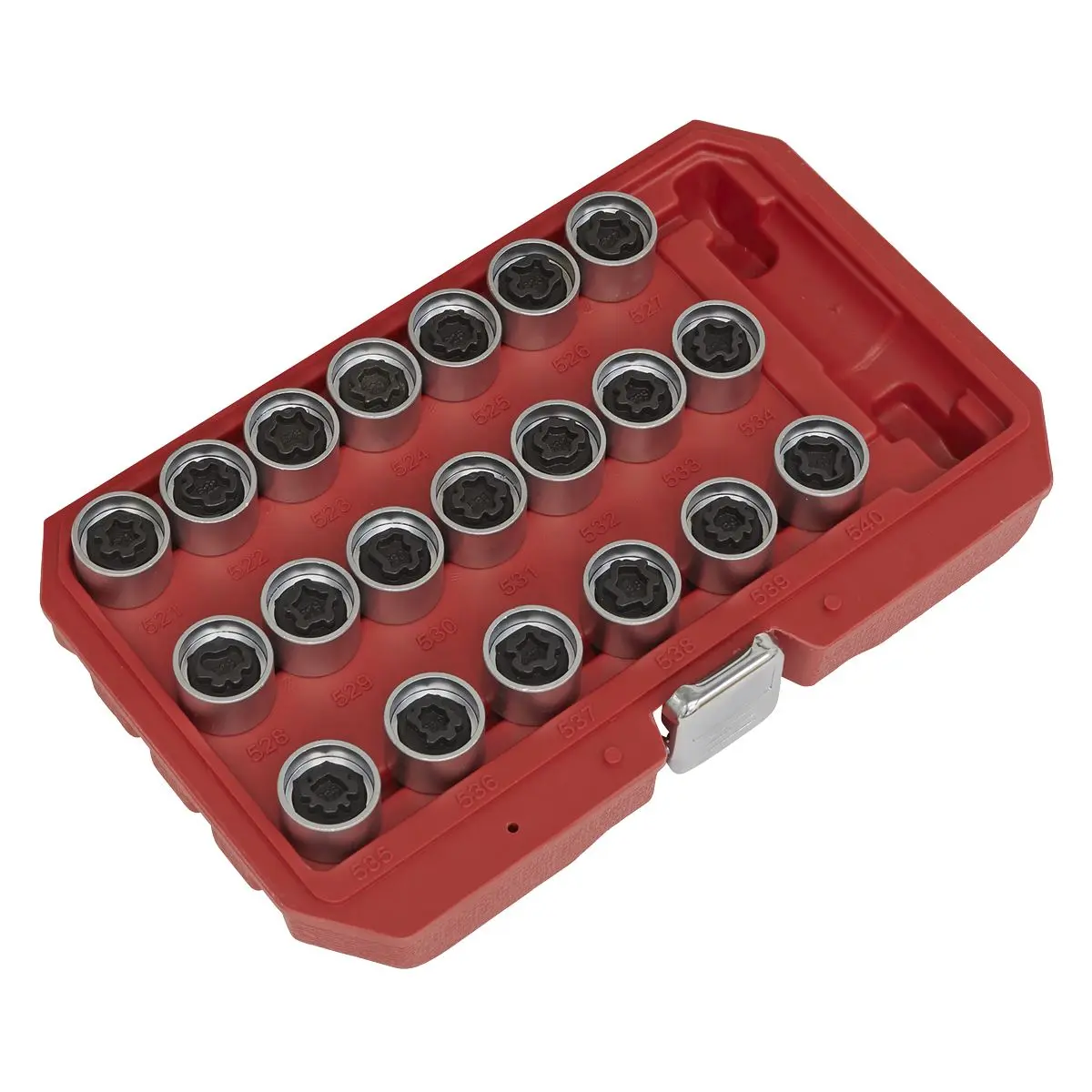 Sealey Locking Wheel Nut Key Set 20pc - VAG - Image 4