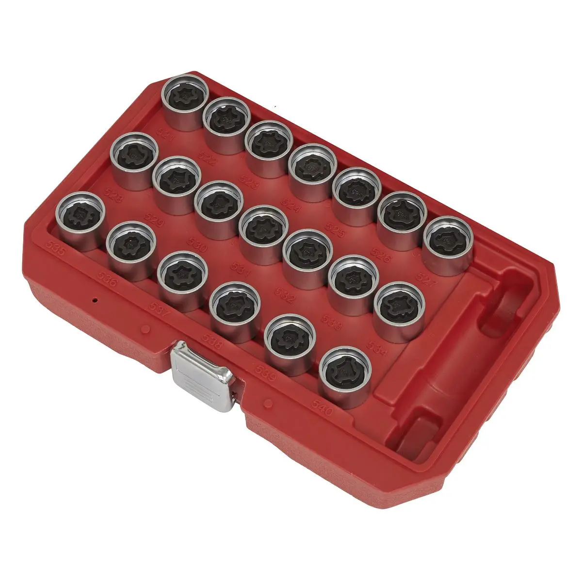 Sealey Locking Wheel Nut Key Set 20pc - VAG - Image 5