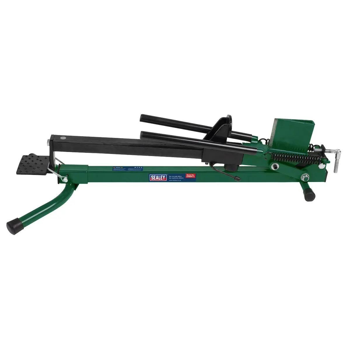 Sealey Log Splitter Foot Operated - Horizontal - Image 2
