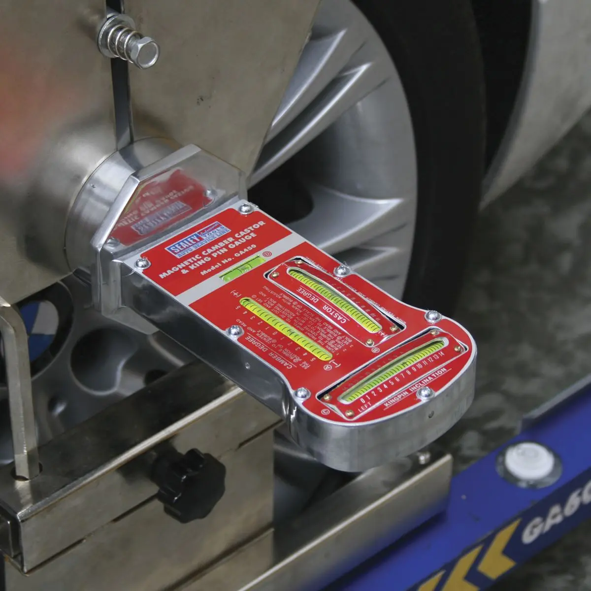 Sealey Magnetic Camber Castor & Kingpin Gauge - Image 4
