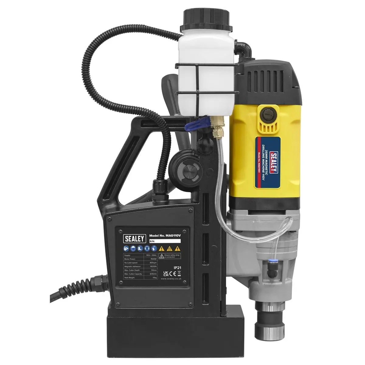 Sealey Magnetic Drilling Machine 35mm 110V - Image 8