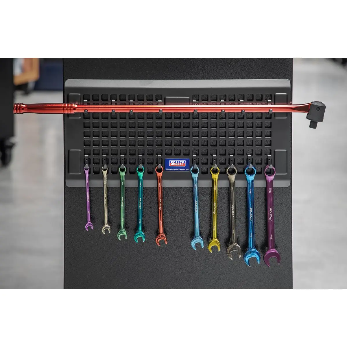 Sealey Magnetic Pegboard - Black - Image 4