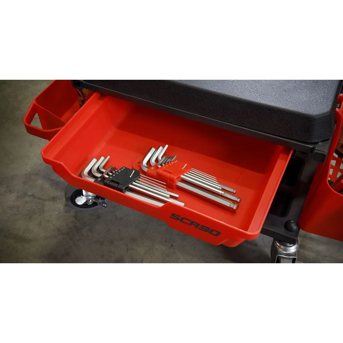 Sealey Mechanic's Deluxe Detailing Utility Seat - Image 5