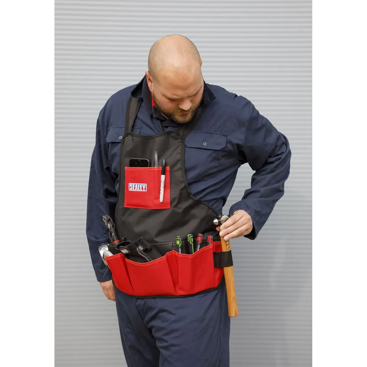 Sealey Mechanic's Tool Apron 16-Pocket - Image 2