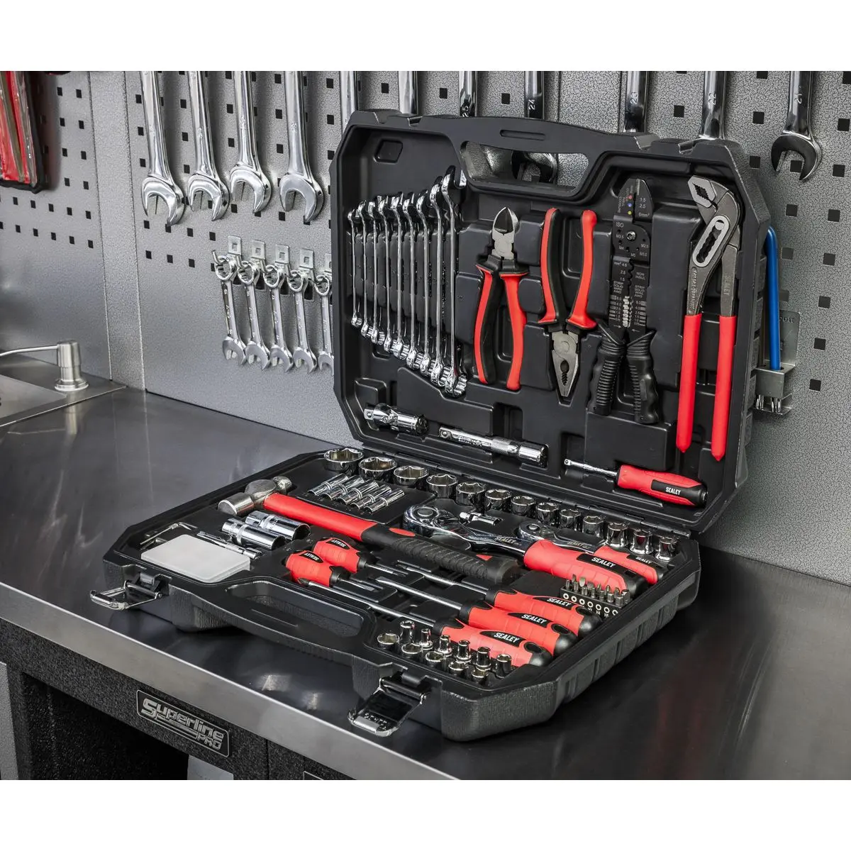 Sealey Mechanic's Tool Kit 100pc - Image 6