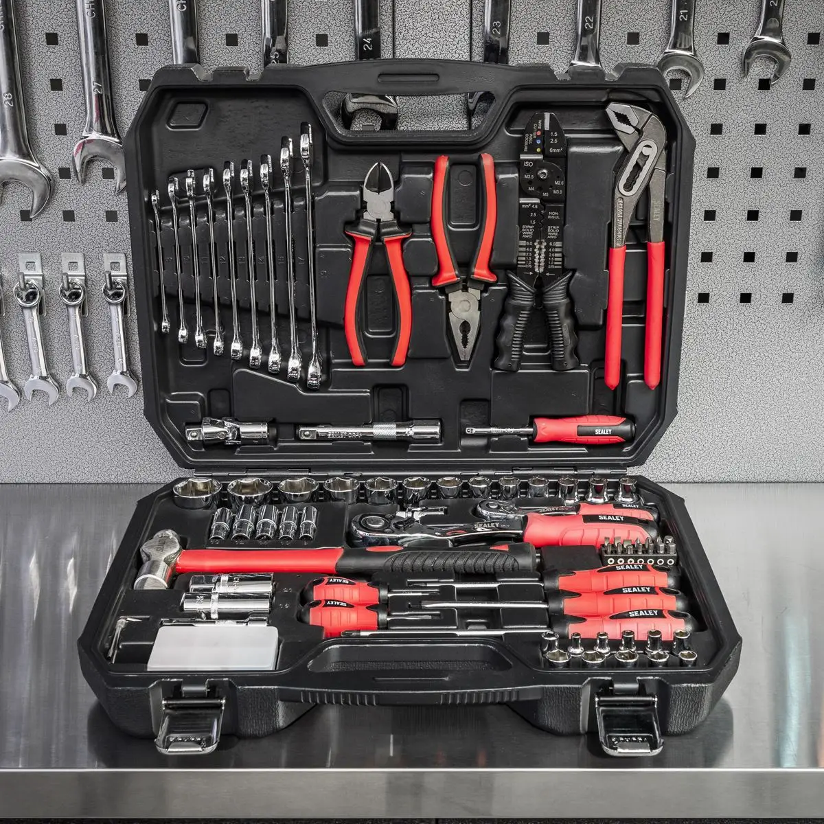Sealey Mechanic's Tool Kit 100pc - Image 8