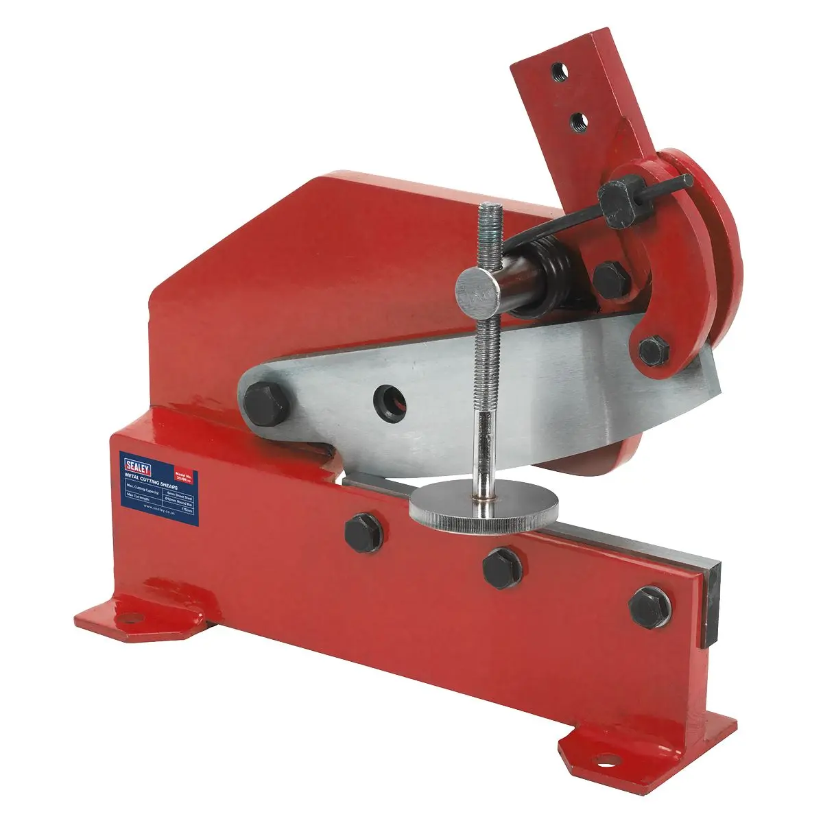 Sealey 6mm Capacity Ø12mm Round Metal Cutting Shears - Image 3