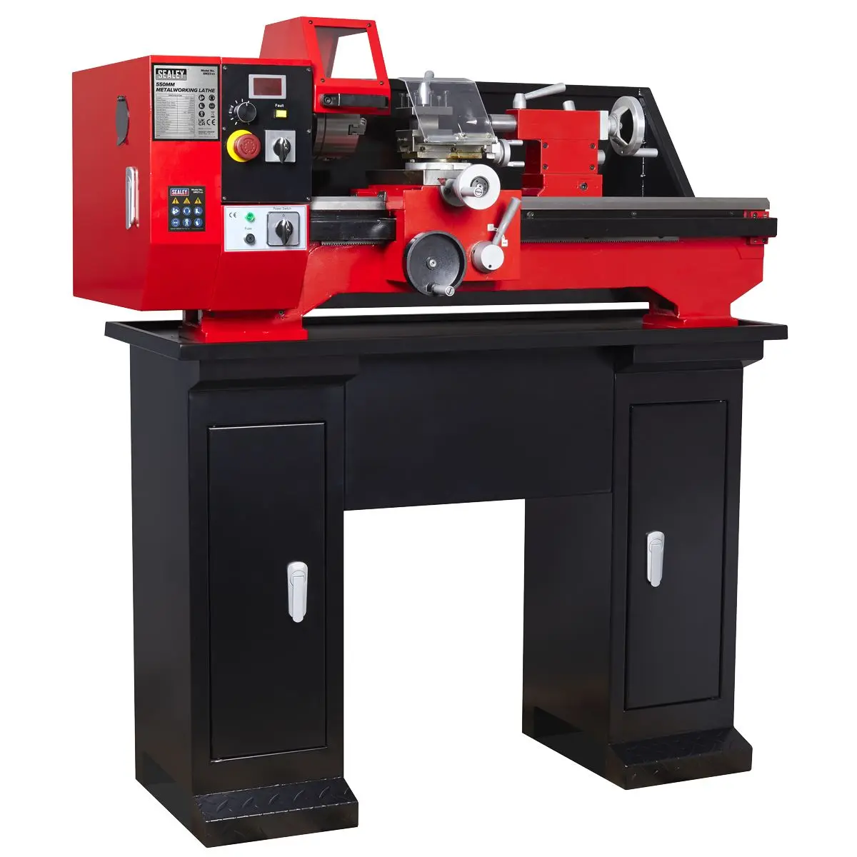 Sealey Metalworking Lathe 550mm Between Centres - Image 6