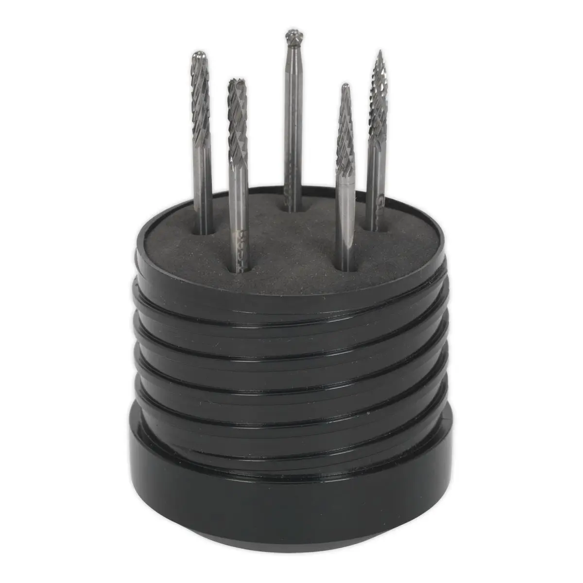 Sealey Micro Carbide Burr Set 5pc - Image 2