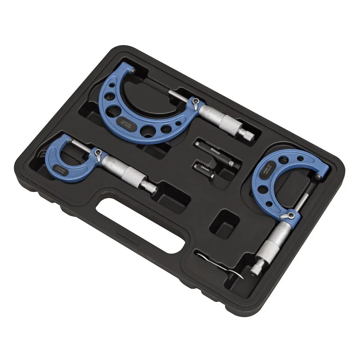 Sealey Micrometer Set 3pc Metric - Image 3