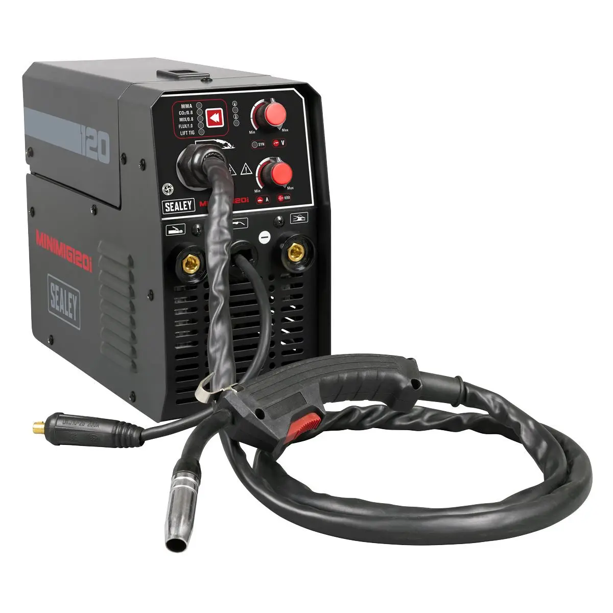 Sealey MIG/TIG & MMA (ARC/STICK) Inverter Welder 120A 230V - Image 10