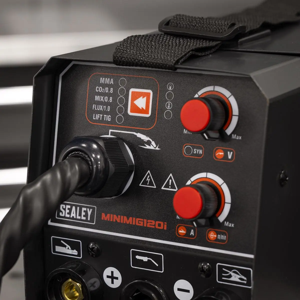 Sealey MIG/TIG & MMA (ARC/STICK) Inverter Welder 120A 230V - Image 7