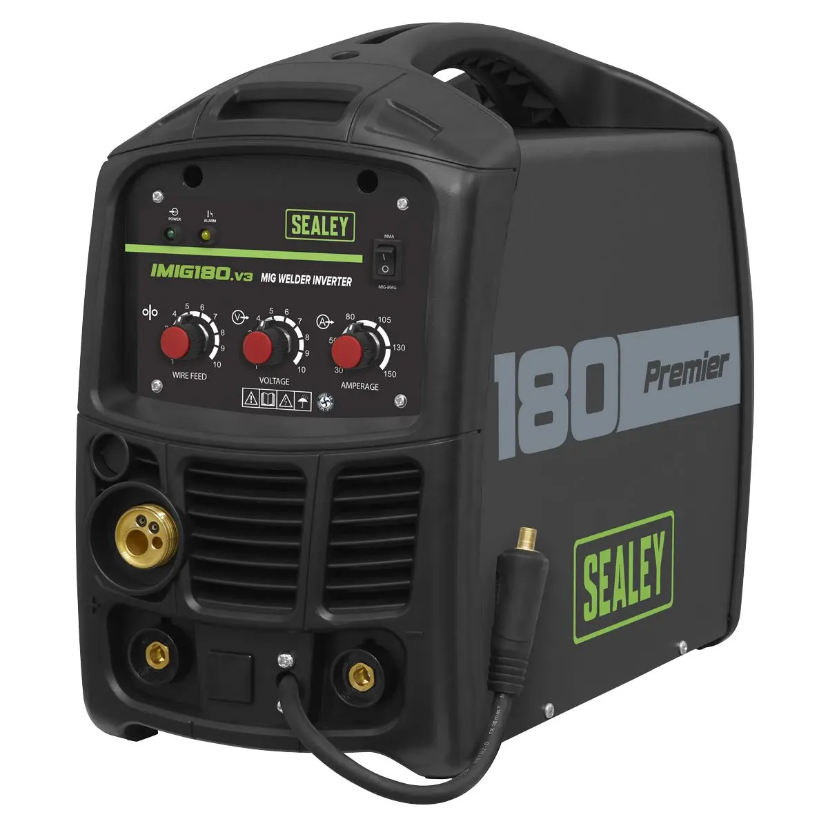 Sealey Premier MIG/MMA Inverter Welder 180A - Image 8