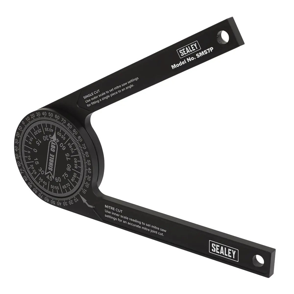 Sealey Mitre Saw Protractor - Aluminium - Image 4