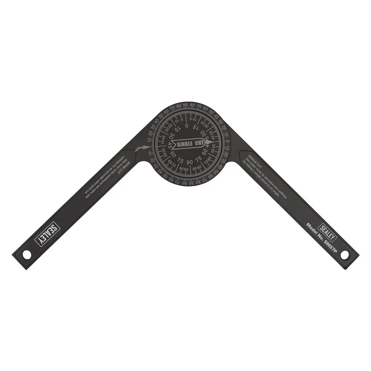Sealey Mitre Saw Protractor - Aluminium - Image 5