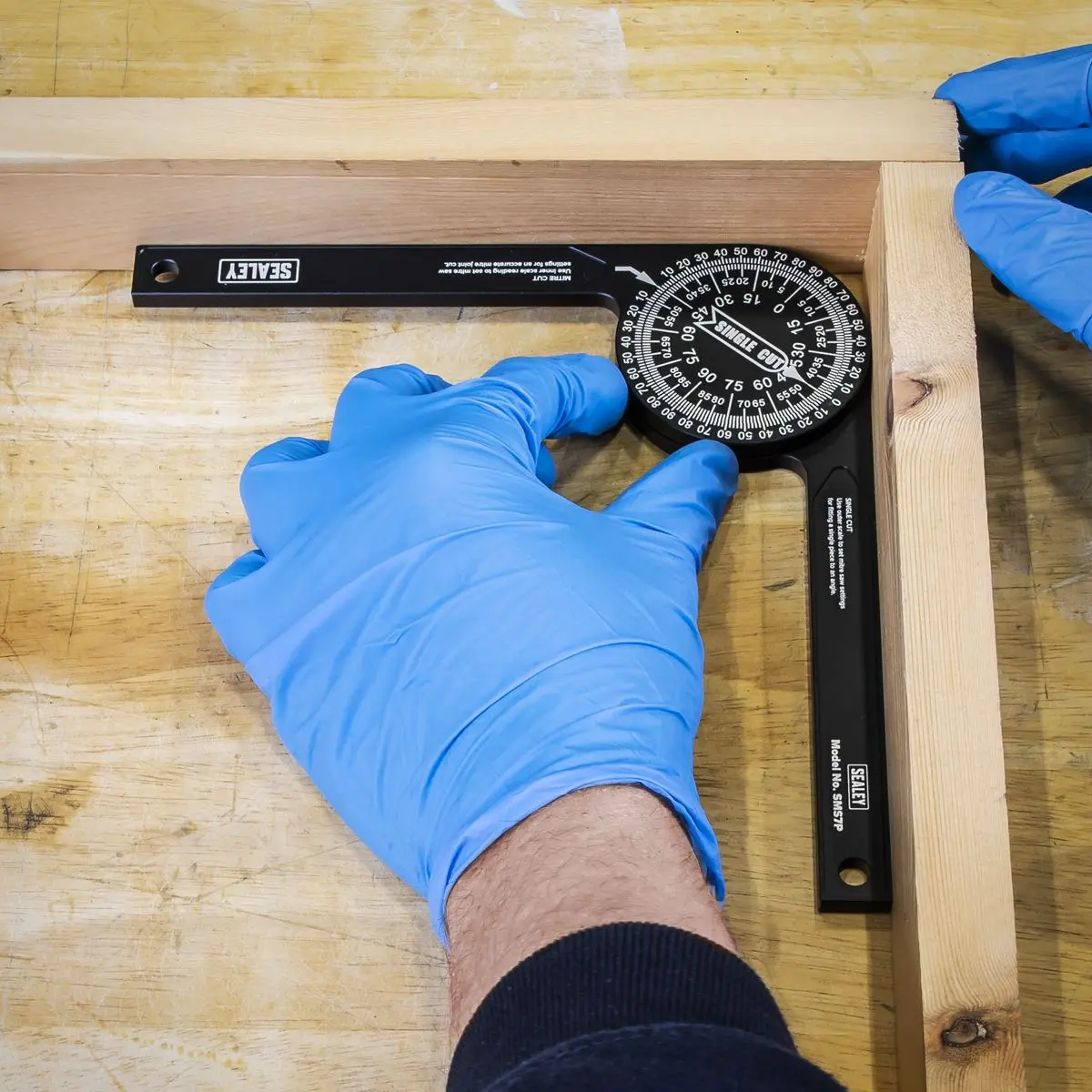 Sealey Mitre Saw Protractor - Aluminium - Image 8