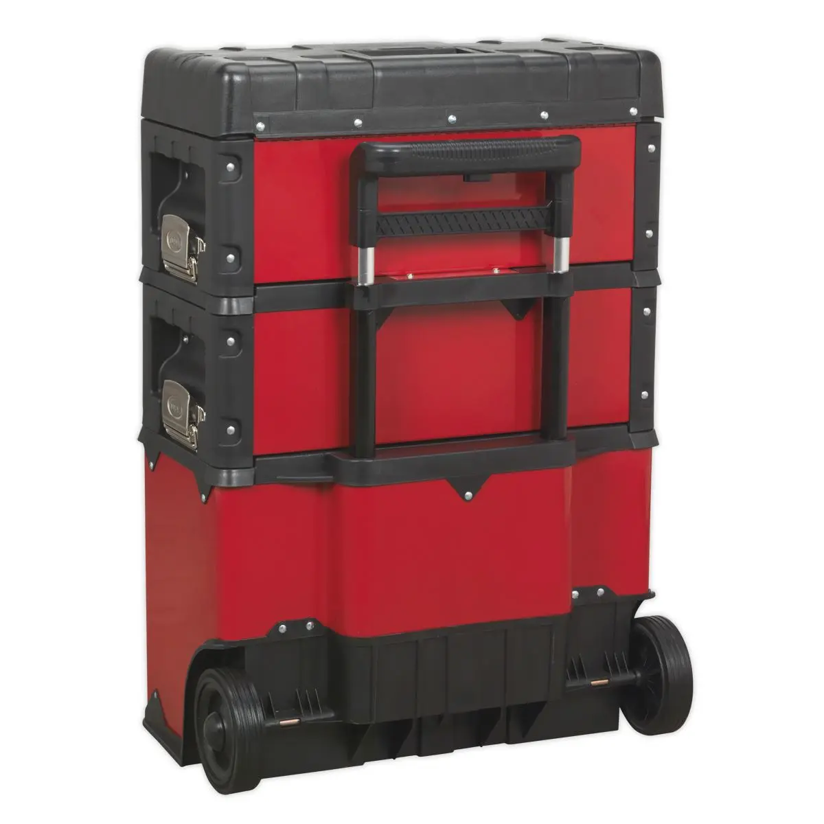 Sealey Mobile Steel/Composite Toolbox - 3 Compartment - Image 10