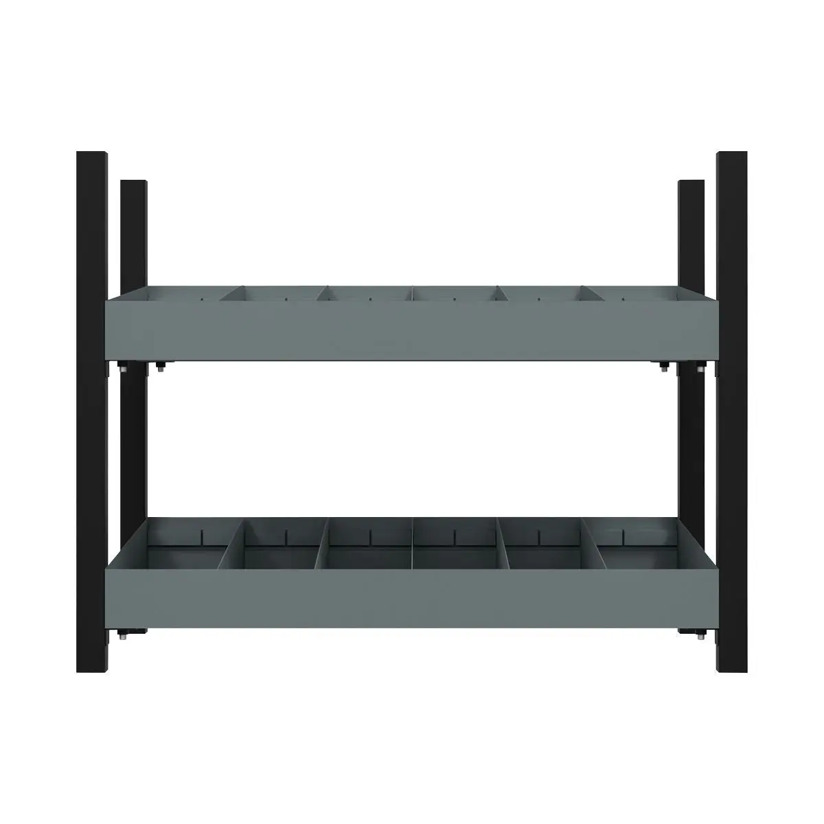 Sealey Modular Racking Mid Unit 2 Compartment Shelve 580mm - Image 3