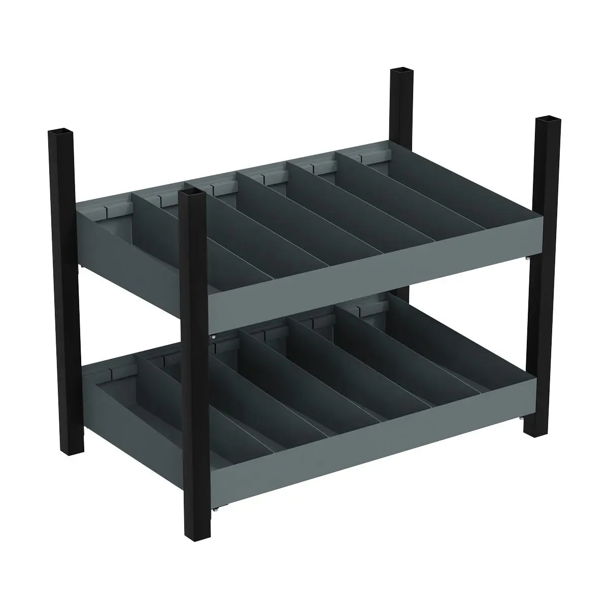 Sealey Modular Racking Mid Unit 2 Compartment Shelve 580mm - Image 6