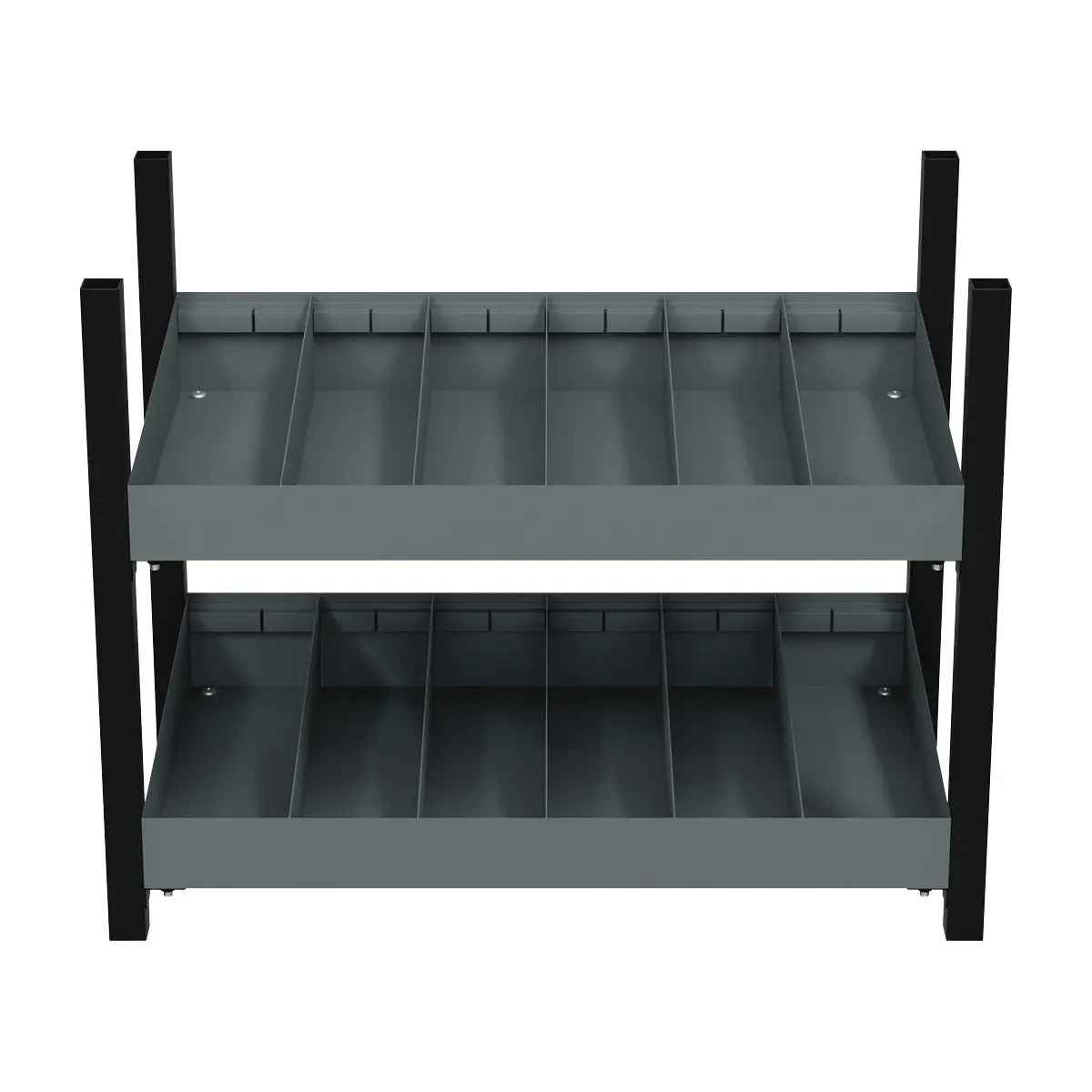 Sealey Modular Racking Mid Unit 2 Compartment Shelve 580mm - Image 7