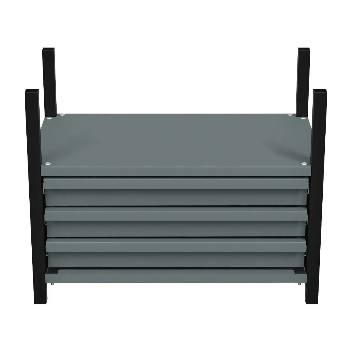 Sealey Modular Racking Mid Unit 3 Drawers & 1 Shelf 580mm - Image 2