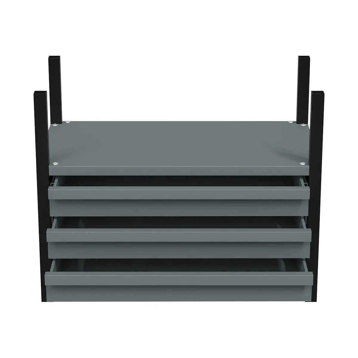 Sealey Modular Racking Mid Unit 3 Drawers & 1 Shelf 580mm - Image 9