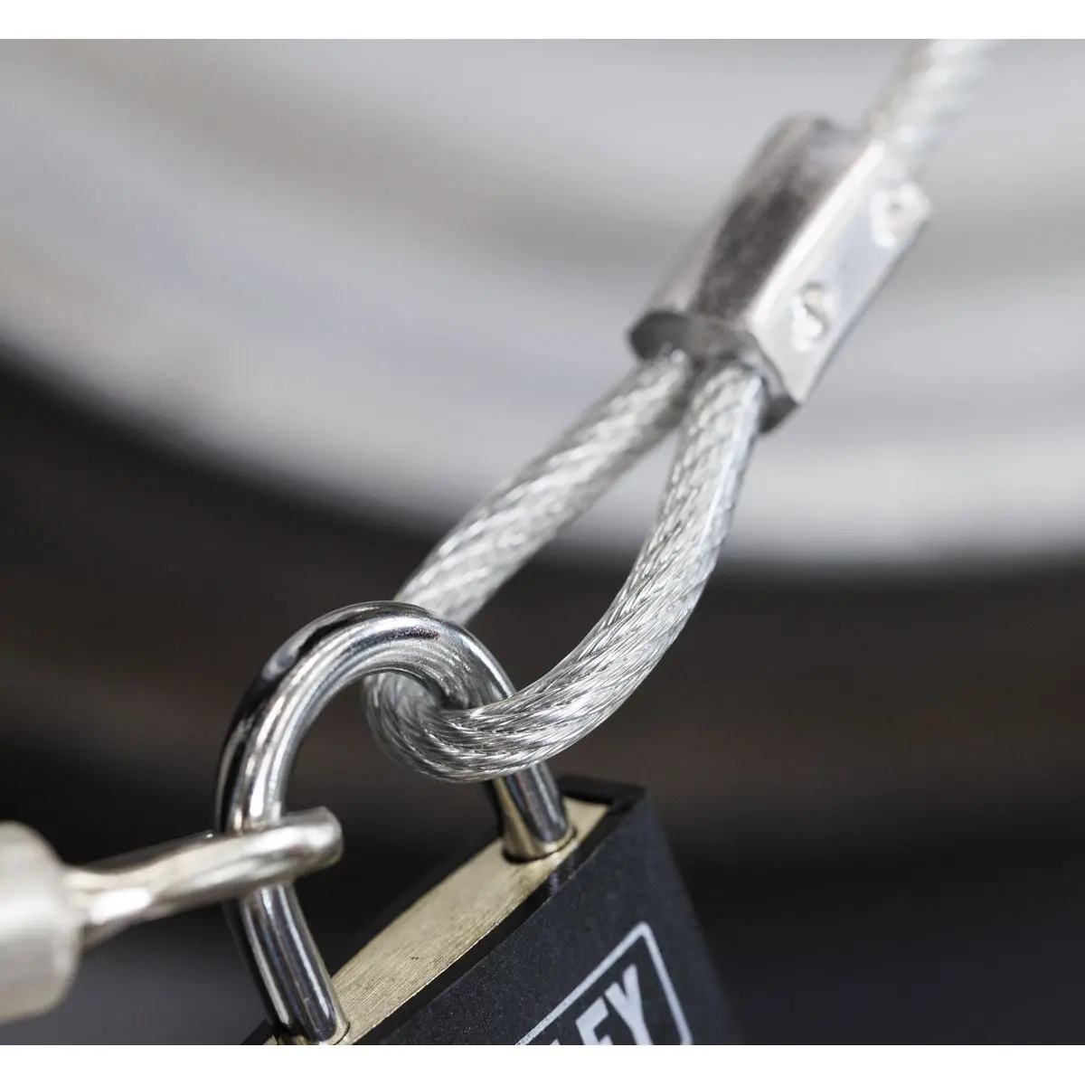 Sealey Motorcycle Cable Lock 3m - Image 5
