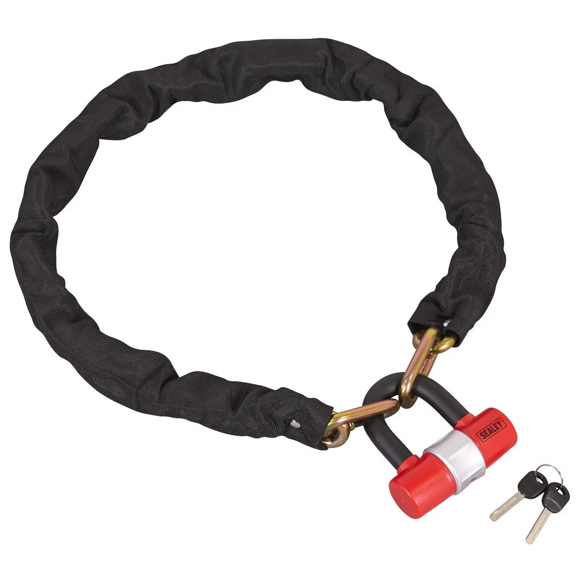 Sealey Motorcycle Chain Lock 1.2m