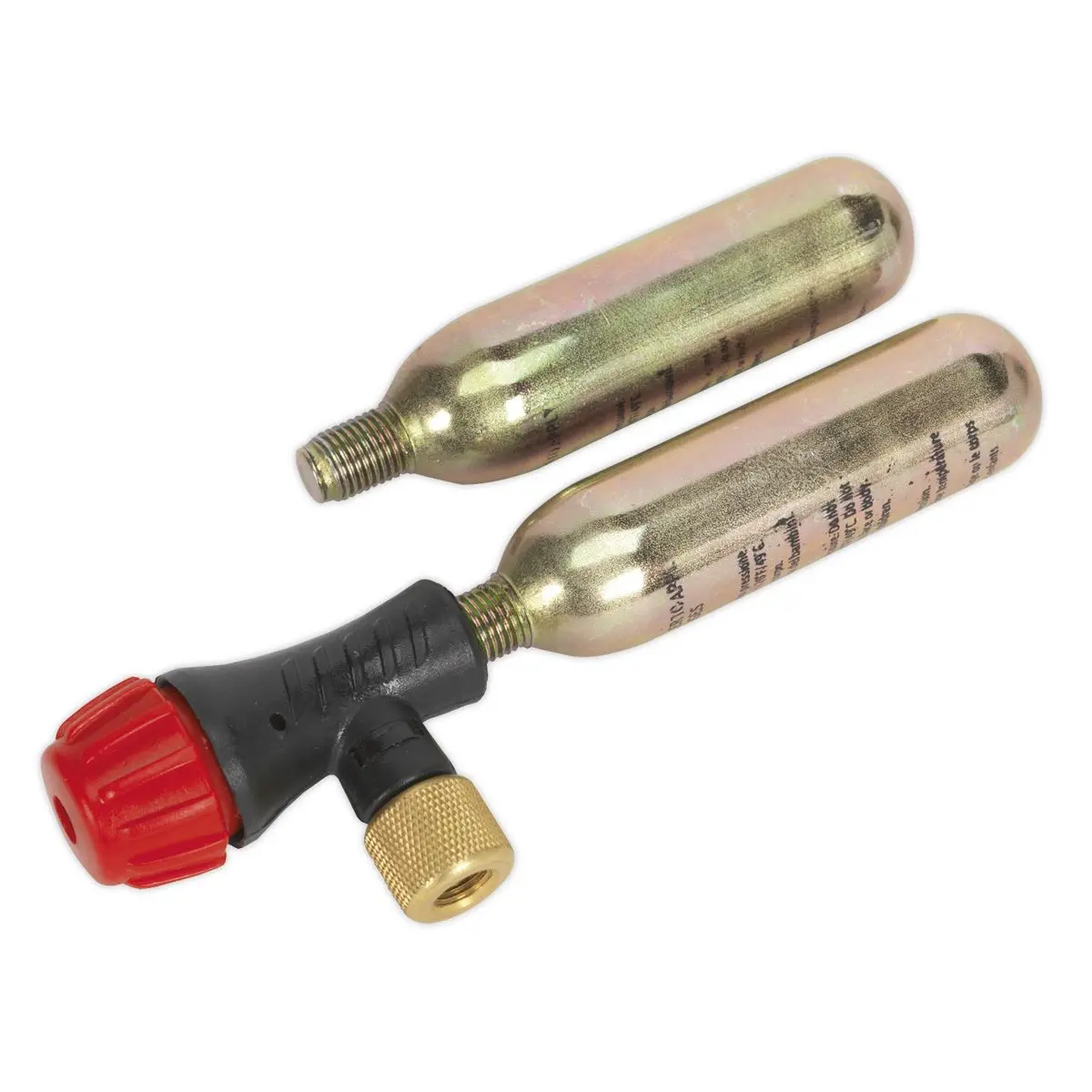 Sealey Motorcycle CO2 Emergency Tyre Inflator Kit - Image 5