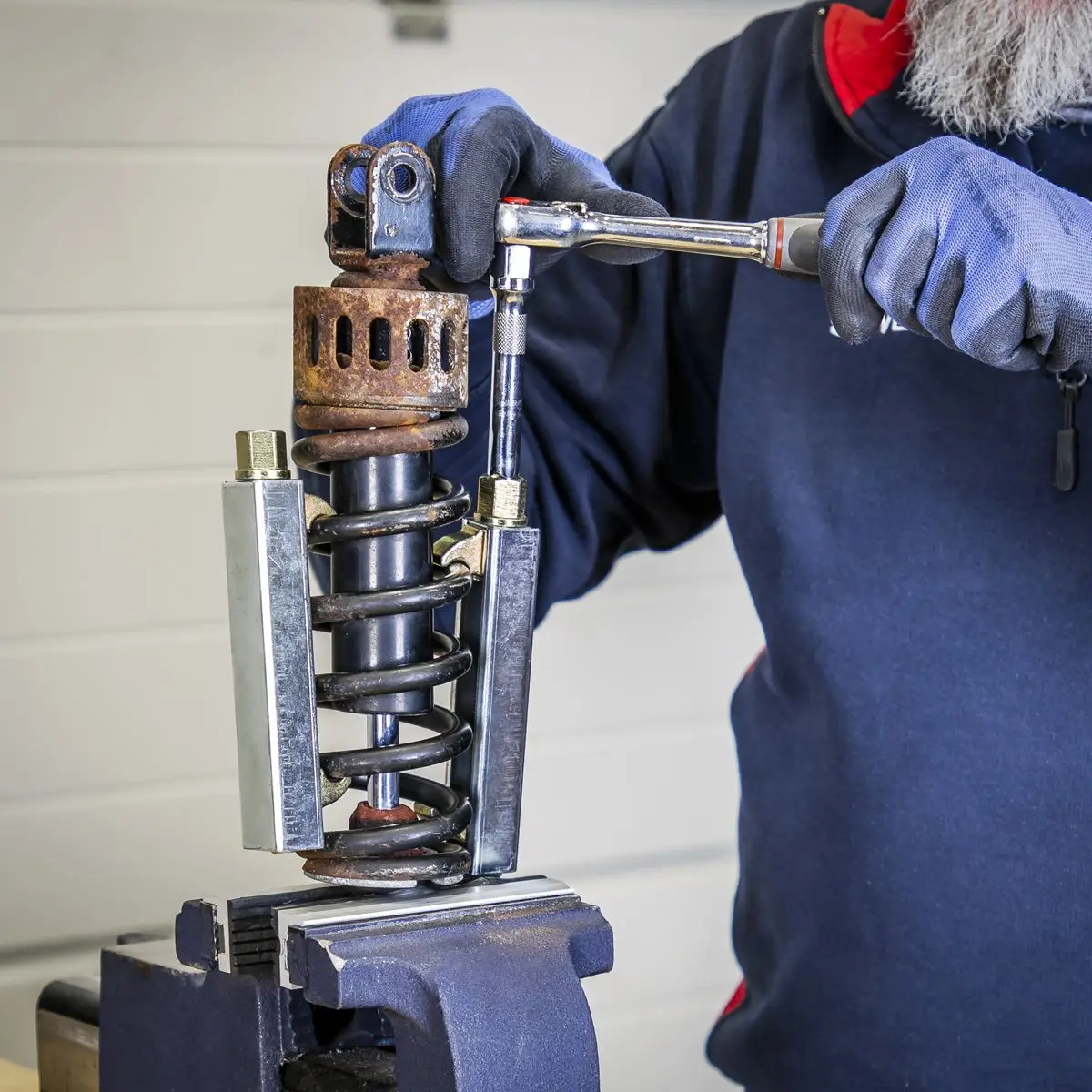 Sealey Motorcycle Coil Spring Compressor - Image 4