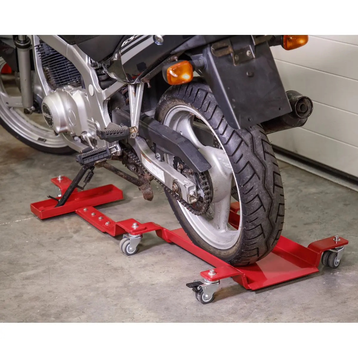 Sealey Motorcycle Rear Wheel Side Stand Type Dolly - Image 6