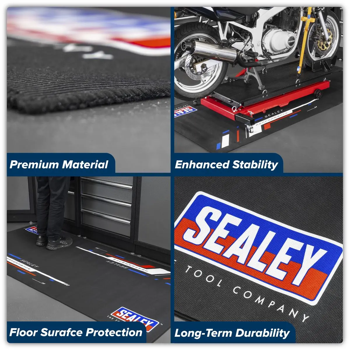 Sealey Motorcycle Garage Mat - Image 13