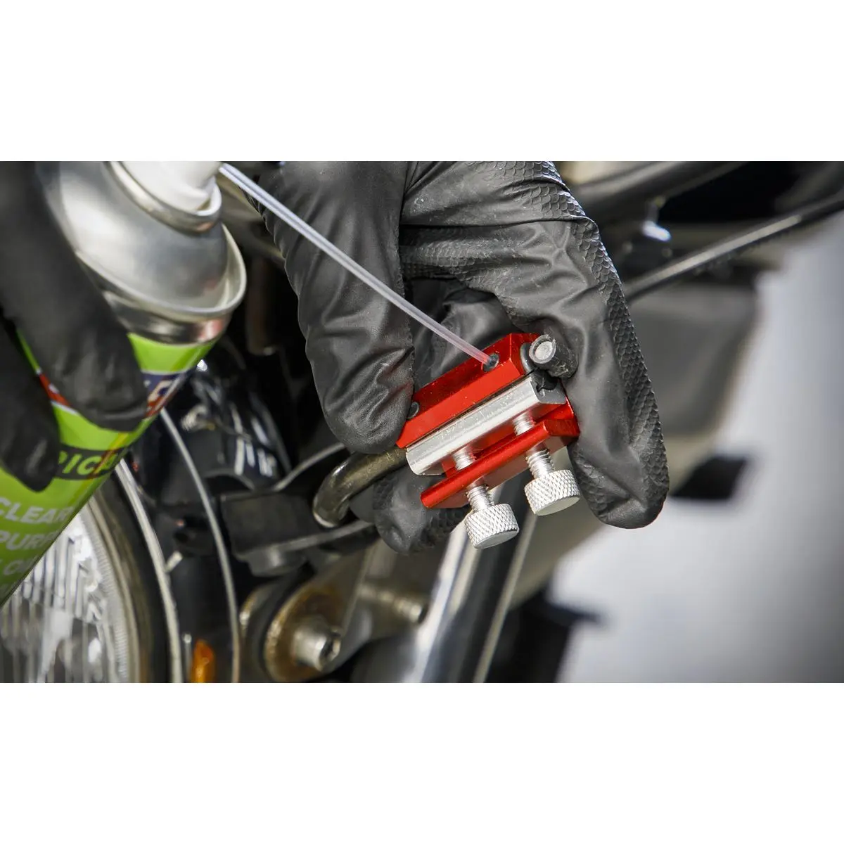 Sealey Motorcycle Twin-Clamp Cable Oiler - Image 9