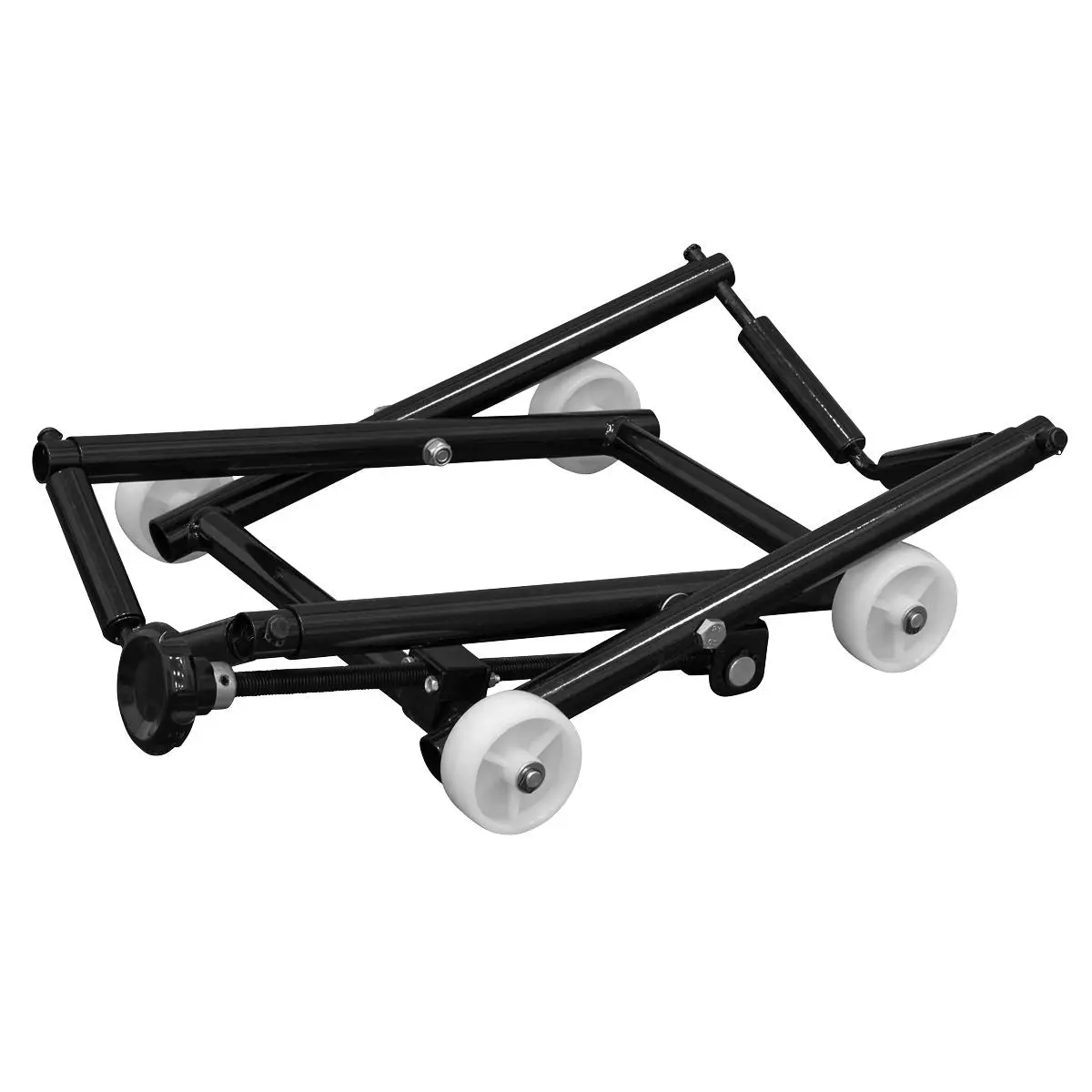 Sealey Motorcycle Wheel adjustable Support with Rollers