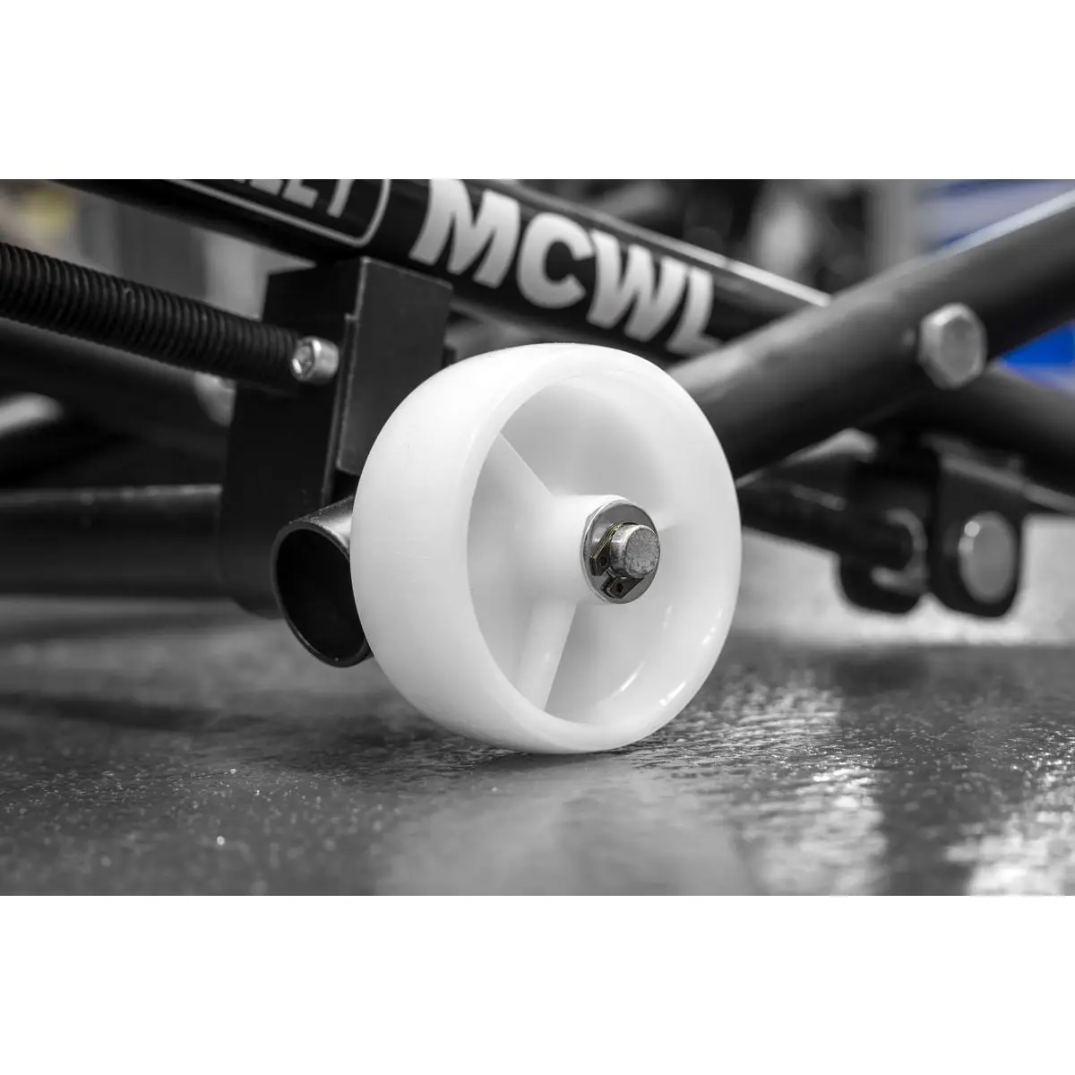Sealey Motorcycle Wheel adjustable Support with Rollers - Image 8