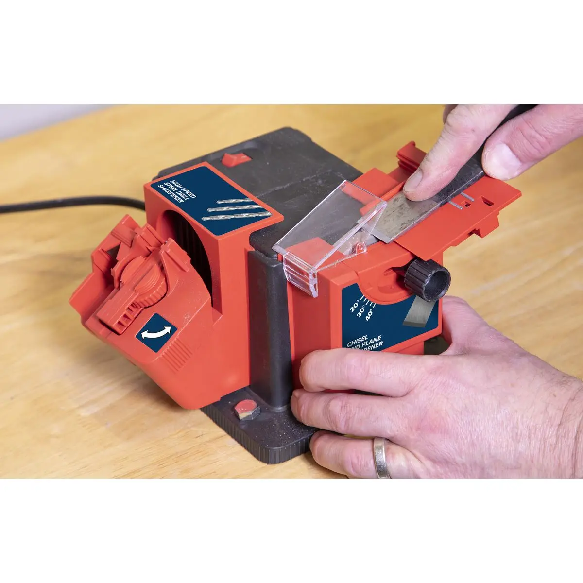 Sealey Multipurpose Sharpener - Bench Mounting 65W - Image 6