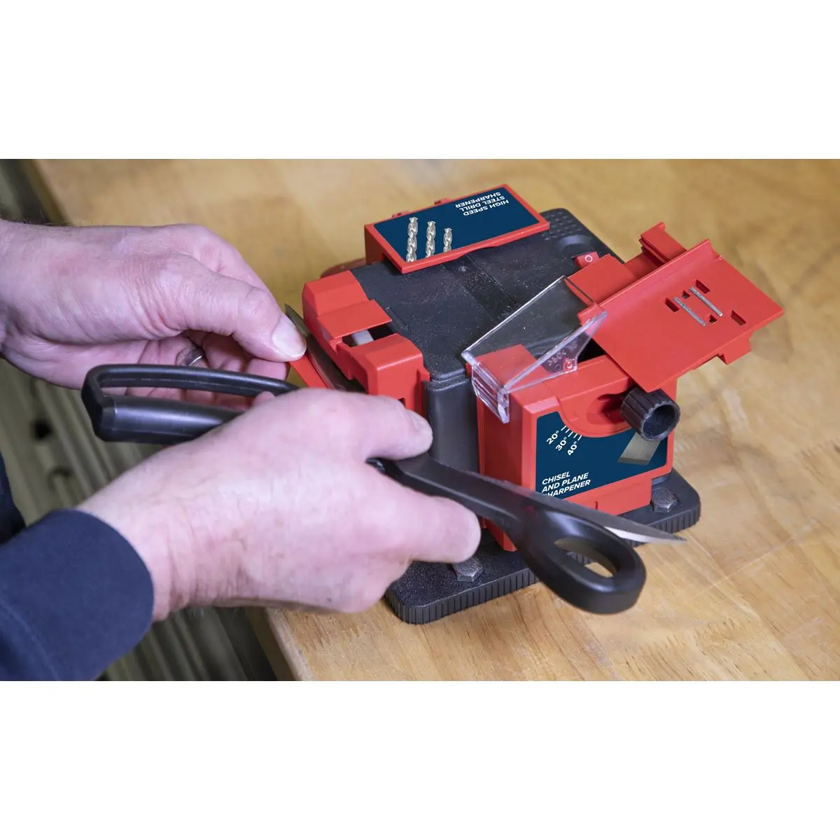 Sealey Multipurpose Sharpener - Bench Mounting 65W - Image 7