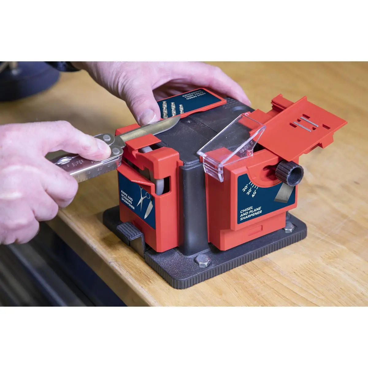 Sealey Multipurpose Sharpener - Bench Mounting 65W - Image 8