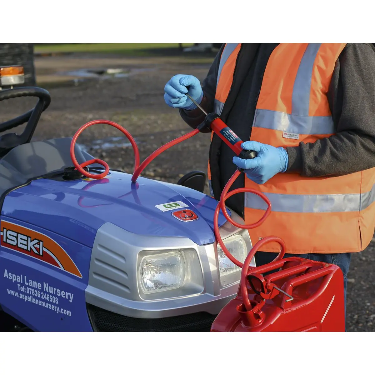Sealey Multipurpose Syphon & Pump Kit - Image 2