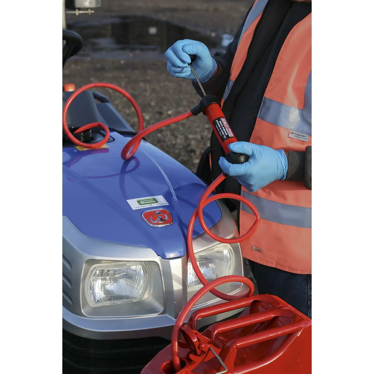 Sealey Multipurpose Syphon & Pump Kit - Image 3
