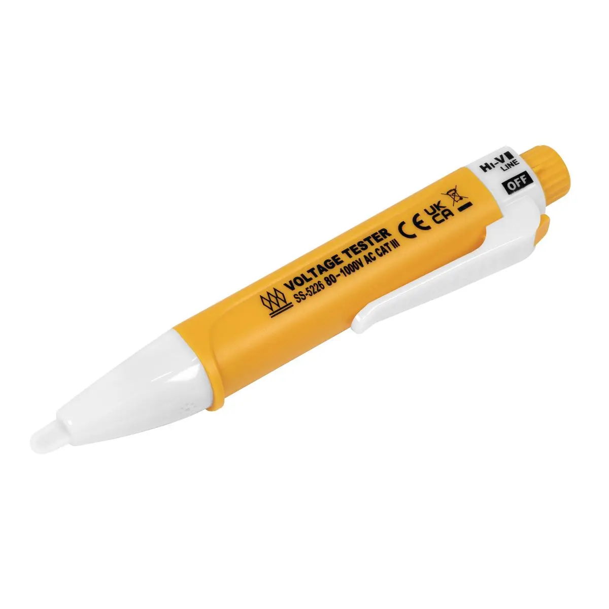 Sealey Non Contact Voltage Tester 80-1000v Electrical Pen Detector Audible Indication