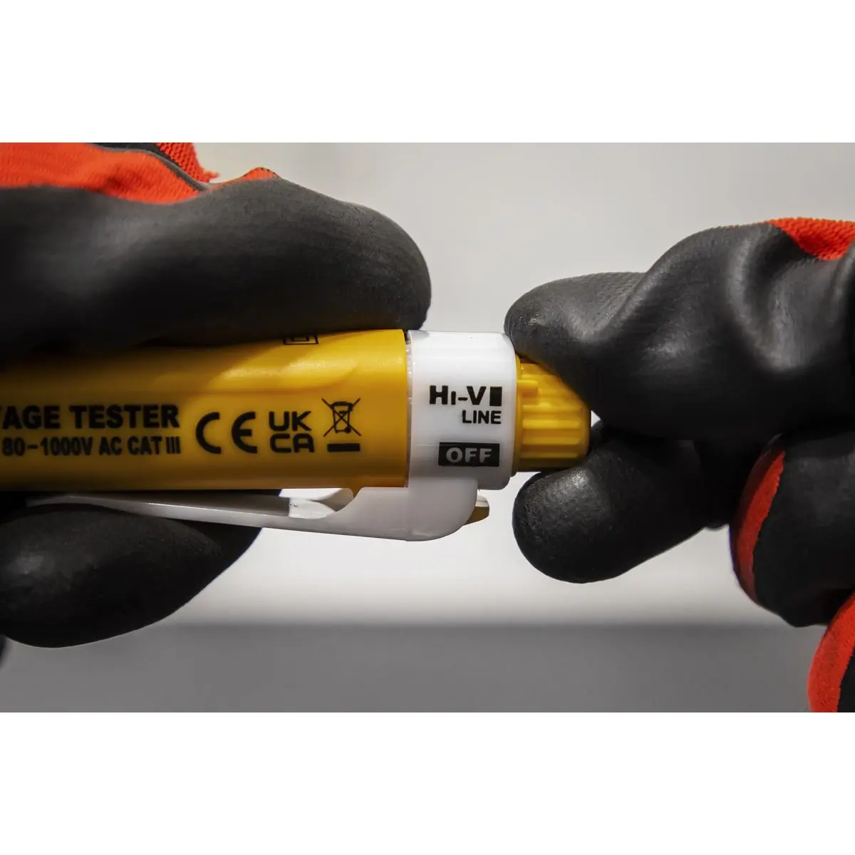 Sealey Non Contact Voltage Tester 80-1000v Electrical Pen Detector Audible Indication - Image 5