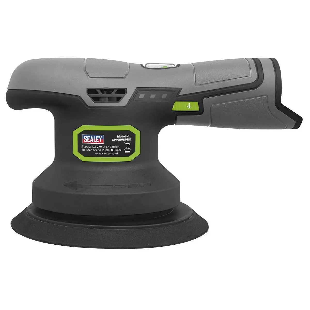 Sealey Ø150mm Dual Action Sander/Polisher 10.8V SV10.8 Series - Body Only - Image 8