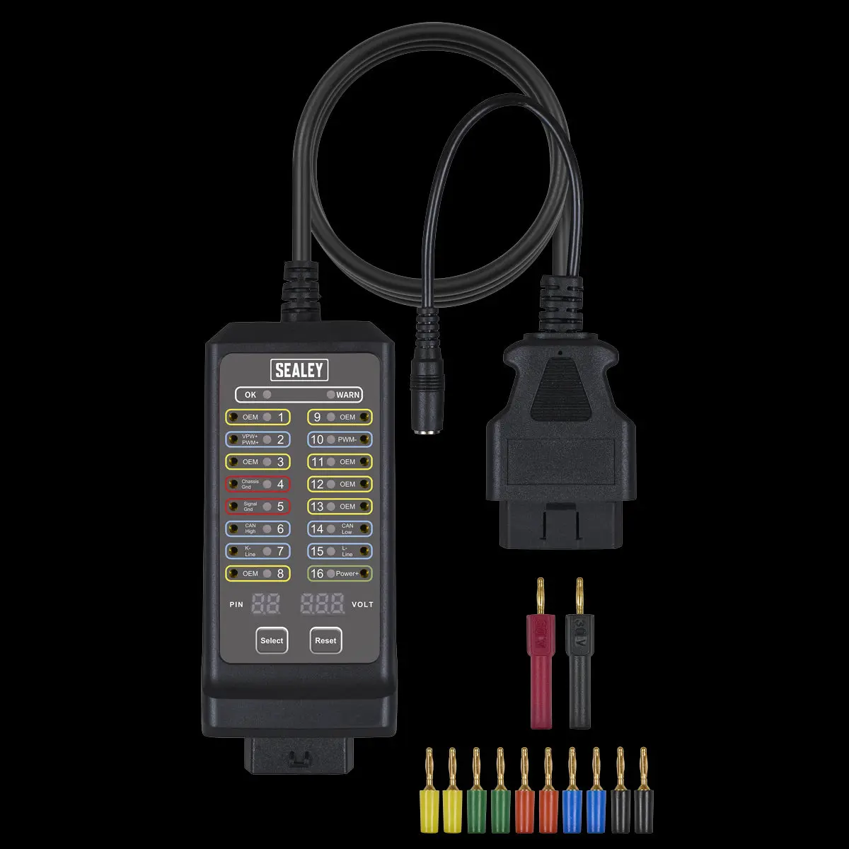 Sealey OBD Breakout Box 16-Pin 12V/24V - Image 2