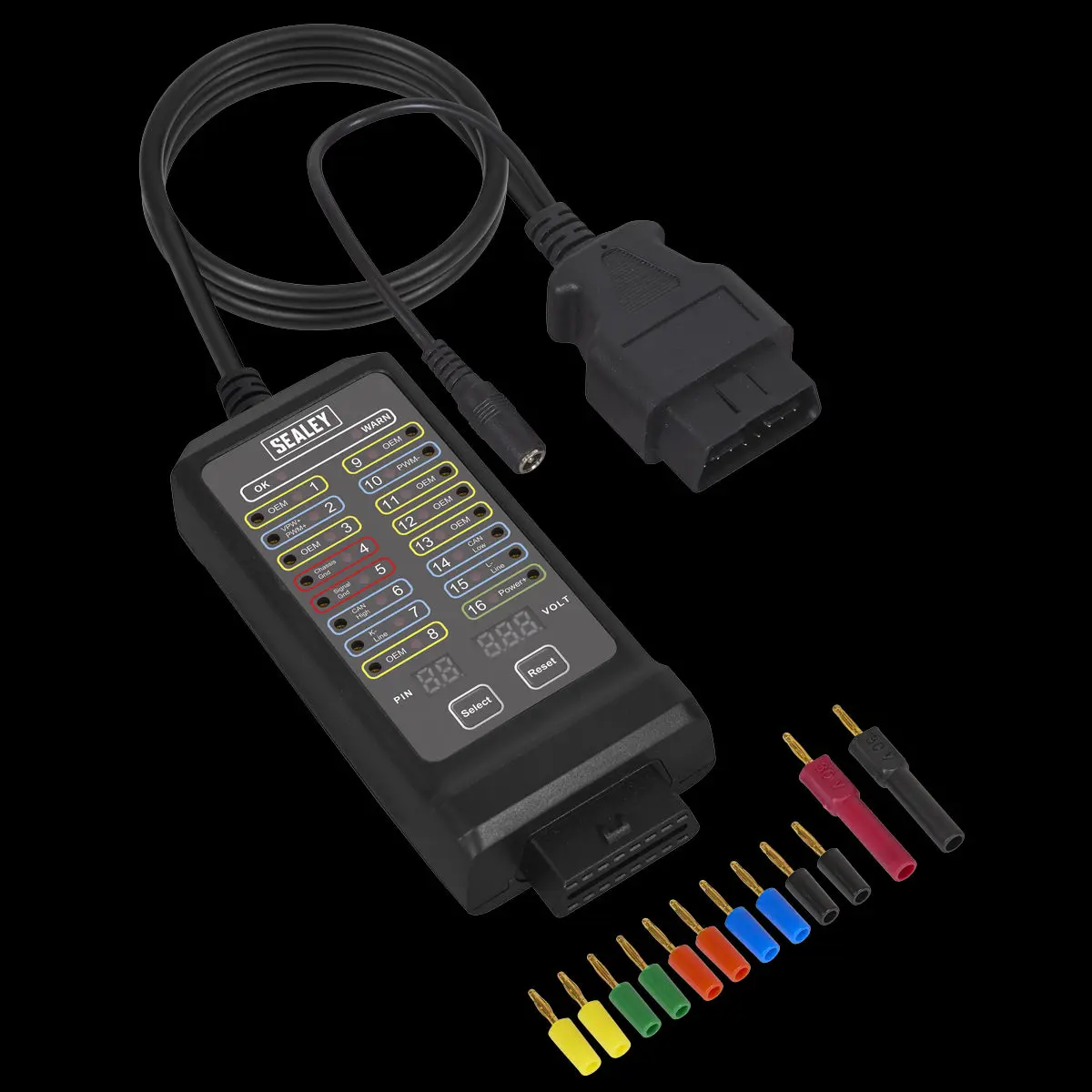 Sealey OBD Breakout Box 16-Pin 12V/24V - Image 4