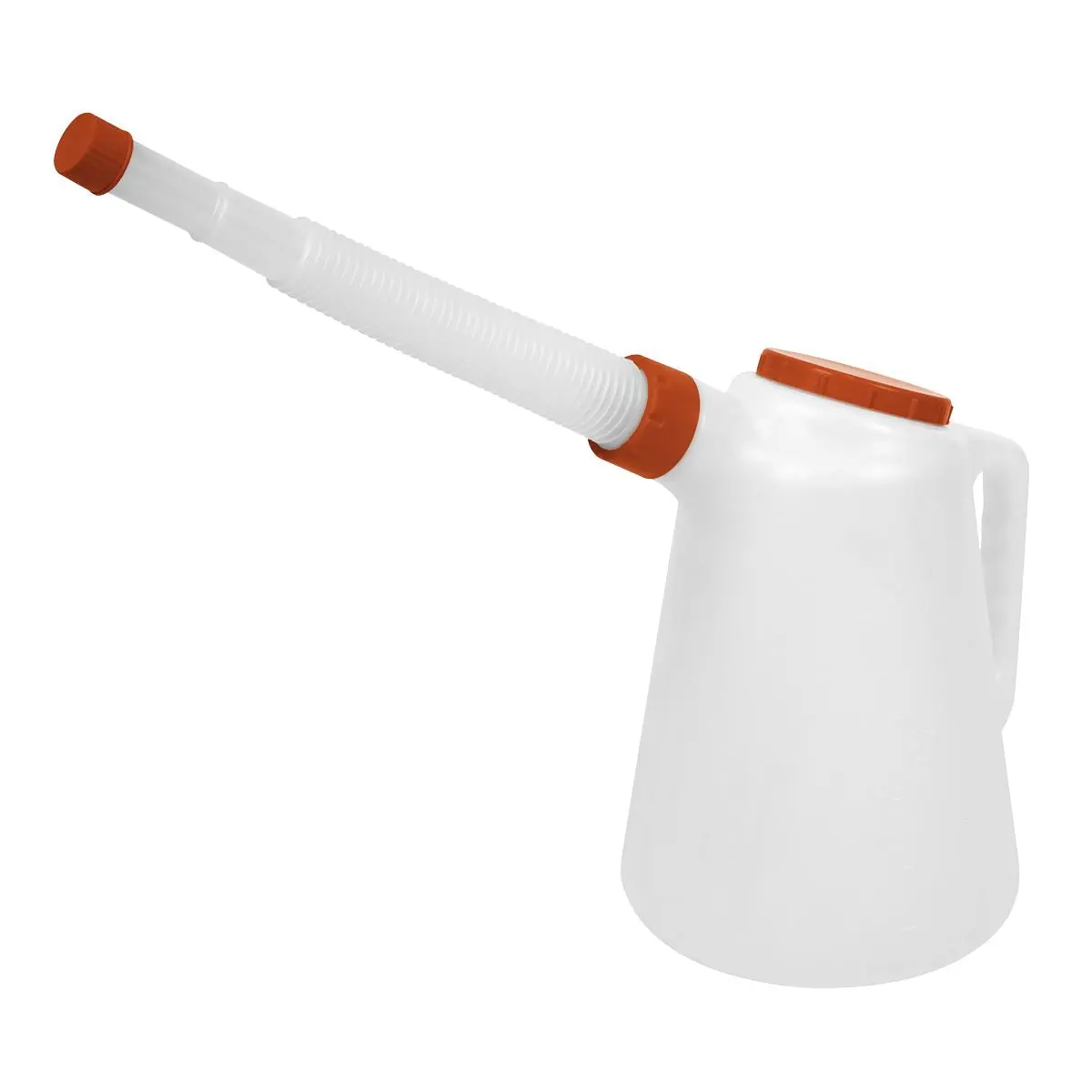 Sealey Oil Container with Red Lid & Flexible Spout 5L