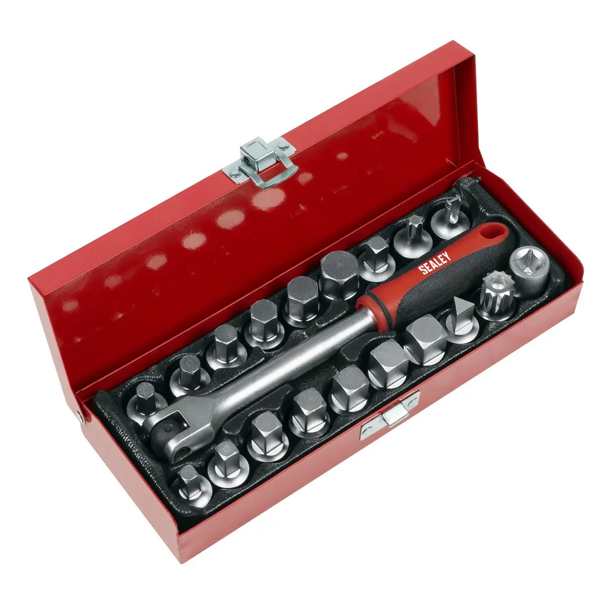 Sealey Oil Drain Plug Key Set 3/8"Sq Drive 20pc