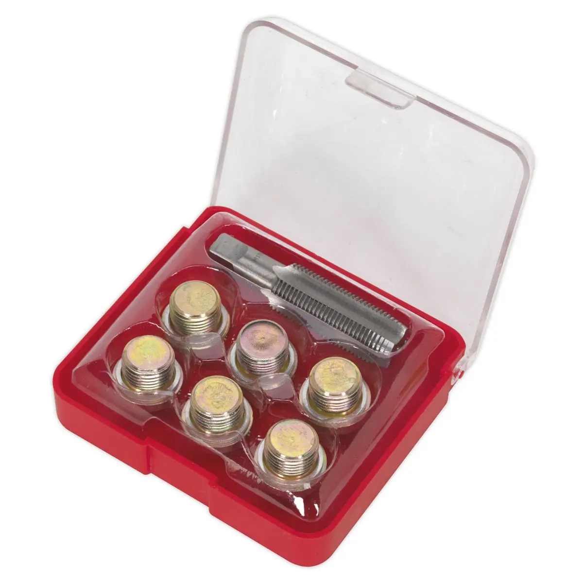 Sealey Oil Drain Plug Thread Repair Set - M17 - Image 2